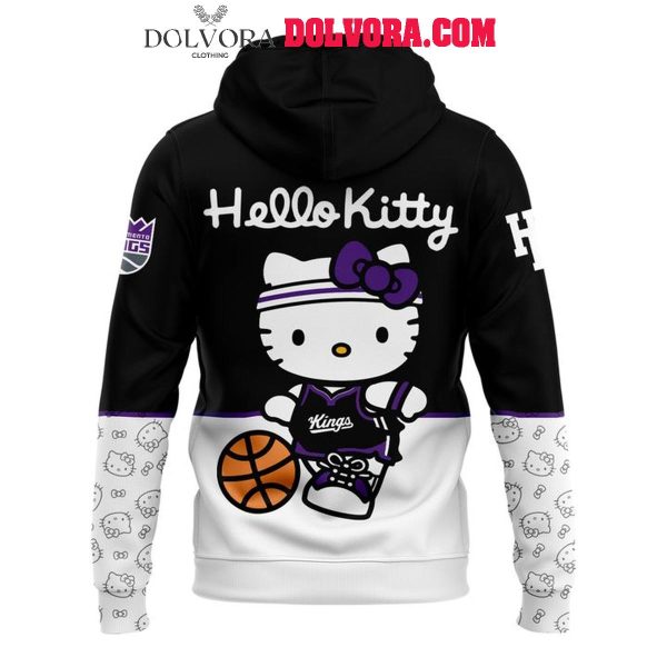 Sacramento Kings Celebration Of 2025 Hello Kitty Night Hoodie T-Shirt