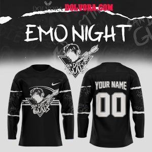 San Diego Gulls Emo Night 2025 Emo Nite Personalized Hockey Jersey