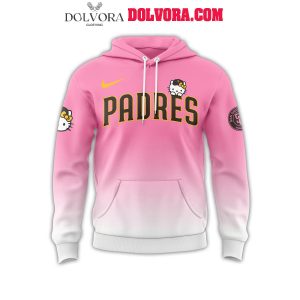 San Diego Padres 50th Anniversary Hello Kitty Night 2025 Hoodie T-Shirt