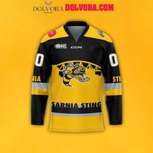 Sarnia Sting Real Canadian Superstore Jersey Auction Personalized Hockey Jersey