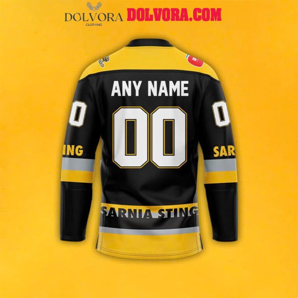 Sarnia Sting Real Canadian Superstore Jersey Auction Personalized Hockey Jersey