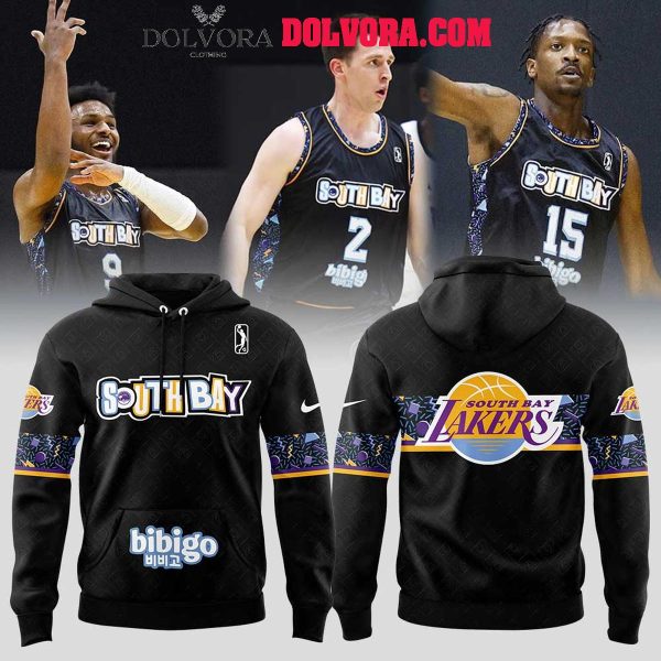 South Bay Lakers 90’s Night 2025 NBA G League Basketball Hoodie T-Shirt