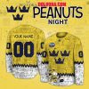 Toronto Maple Leafs 75th Anniversary Peanuts Night 2025 Personalized Hockey Jersey