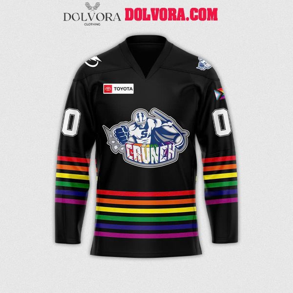 Syracuse Crunch 2025 Hockey Is For Everyone Personalized Hockey Jersey