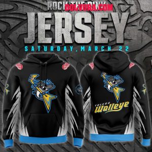 Toledo Walleye Rock The Rink 2024-2025 Hoodie T-Shirt