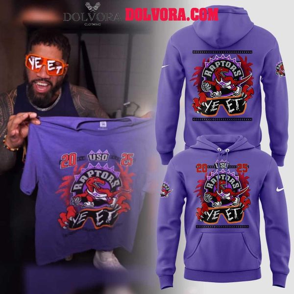 Toronto Raptors Jey Uso 2025 We The North Hoodie T-Shirt