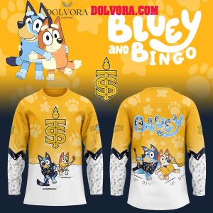 Toronto Sceptres Bluey 2025 With Bingo Heelers Personalized Hockey Jersey