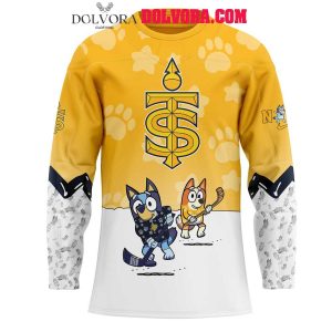 Toronto Sceptres Bluey 2025 With Bingo Heelers Personalized Hockey Jersey