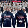 UConn Huskies 2025 Big East Regular Season Champions Celebrating Hoodie T-Shirt