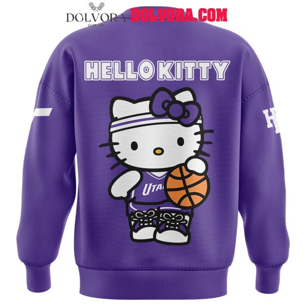 Utah Jazz Hello Kitty 50th Anniversary 2025 Celebration Hoodie T-Shirt