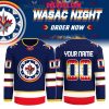 Winnipeg Jets Wasac Night Specialty 2025 Personalized Hockey Jersey