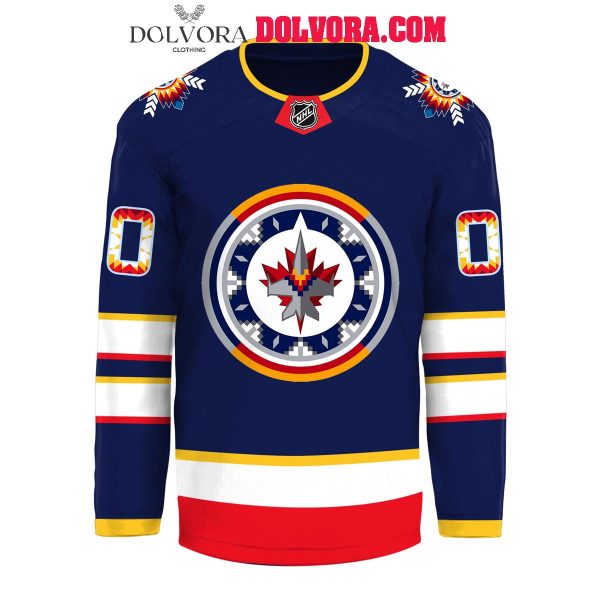 Winnipeg Jets Specialty 2025 Wasac Night Personalized Hockey Jersey