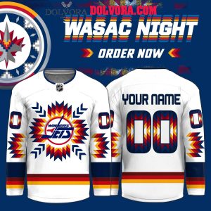 Winnipeg Jets Wasac Night Specialty 2025 Personalized Hockey Jersey