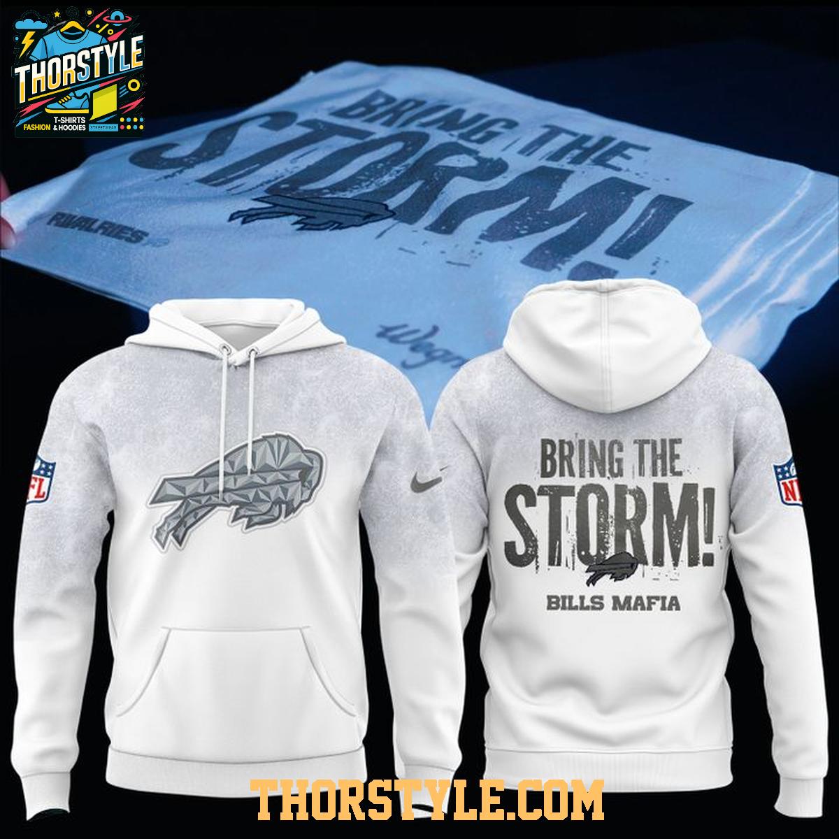 Buffalo Bills Rivalries 2025-2026 Bring The Storm NFL Hoodie Buffalo Bills Rivalries 2025-2026 Bring The Storm NFL Hoodie
