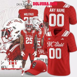 NC State Wolfpack The City Of Oaks 2025-2026 Personalized Football Jersey