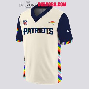 New England Patriots New Pride 2025-2026 Personalized Football Jersey