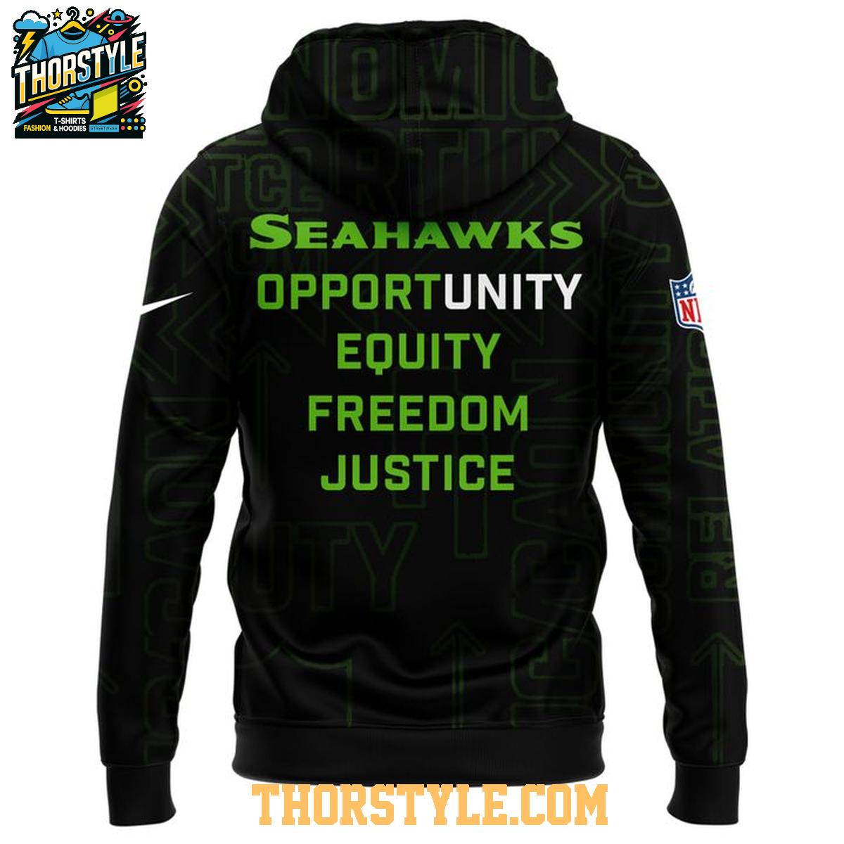 Seattle Seahawks Inspire Change Hoodie New Season 2026 NFL Hoodie Seattle Seahawks Inspire Change Hoodie New Season 2026 NFL Hoodie