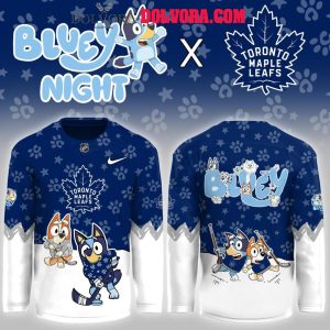 Toronto Maple Leafs Bluey New Year 2026 New Season Personalized Hockey Jersey